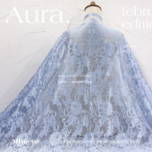 gambar bahan Kain kebaya aura dengan warna powder blue