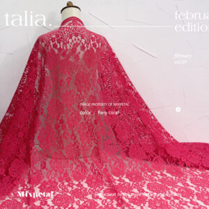 KAIN SEMI PRANCIS BENANG METALIC TALIA