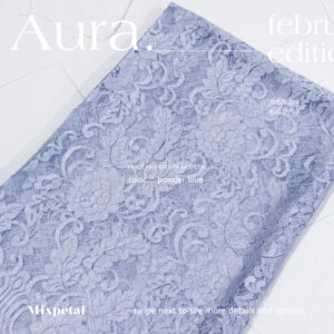 gambar bahan Kain kebaya aura dengan warna powder blue