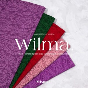 gambar Kain kebaya Wilma dalam warna warna nya