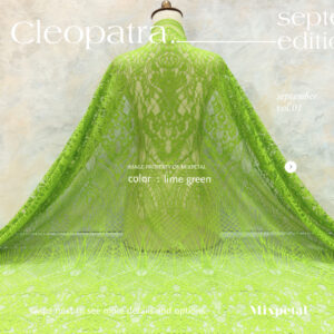 BAHAN KAIN KEBAYA SEMI PERANCIS BROKAT KATUN CLEOPATRA