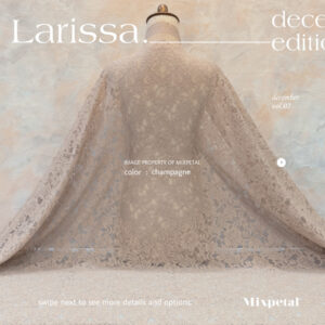 KAIN KEBAYA SEMI ITALY COTTON CORD BENANG LARISSA